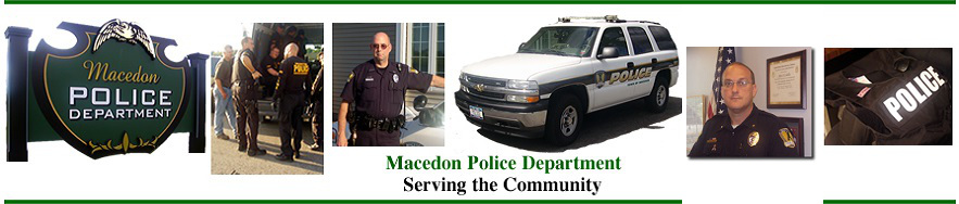 Macedon Police Header